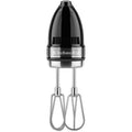 Onyx Black Hand Mixer with Beater and Whisk Attachments L864