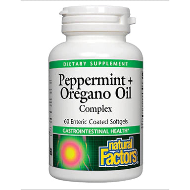 Peppermint & Oregano Oil 60 gels W4287
