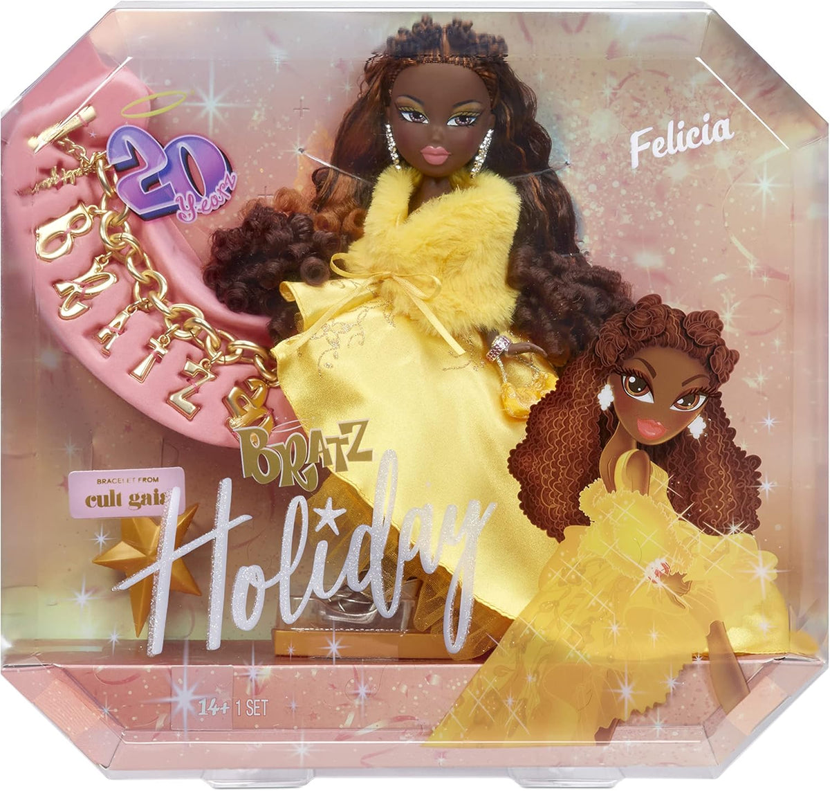 Multicolor Fashion Doll with Bracelet V41664