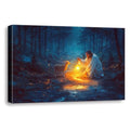 Jesus and Lamb Canvas Wall Art R7979