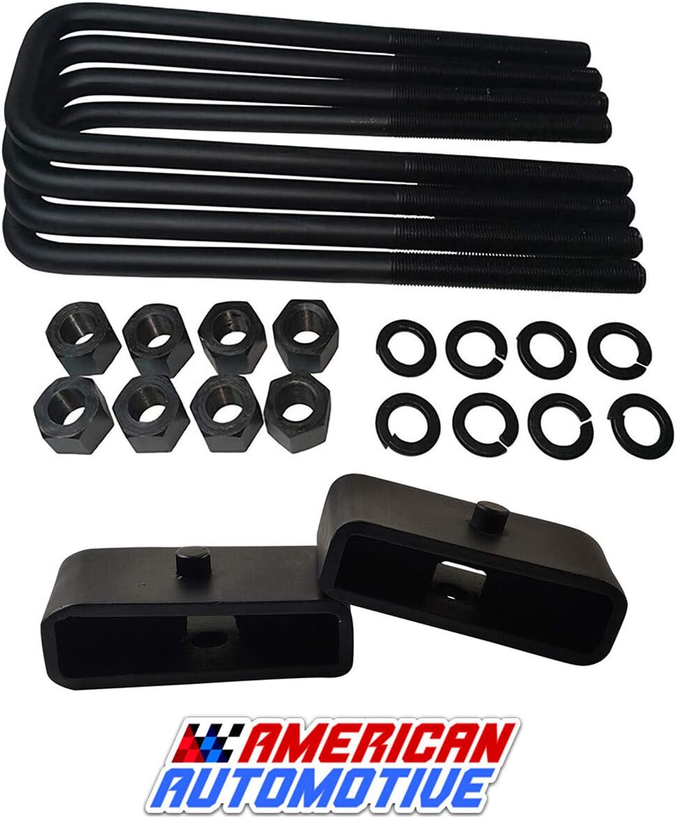 4 Inch Rear Suspension Lift Steel Blocks and U Bolts M524707