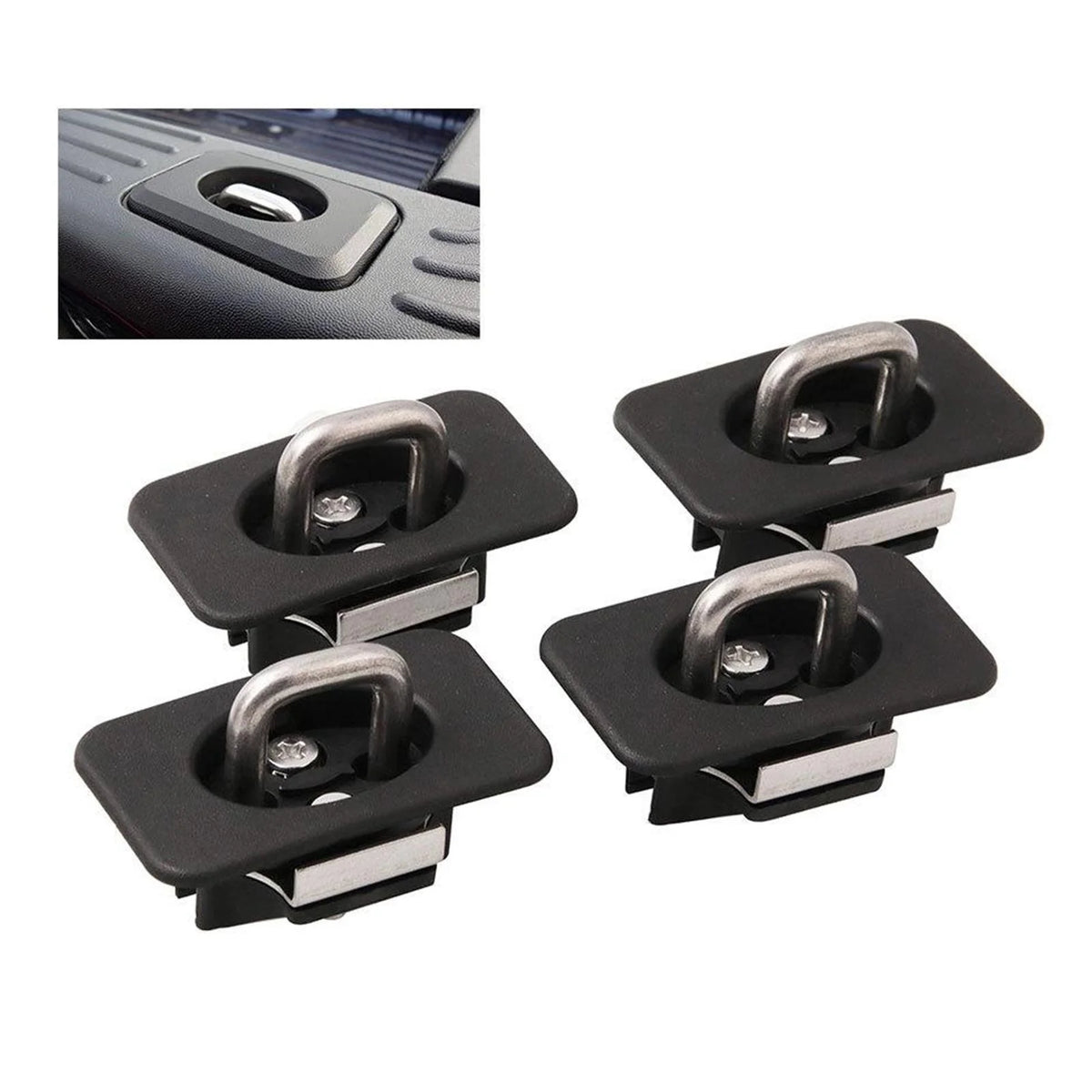 4Pcs Loop Down Anchors O180