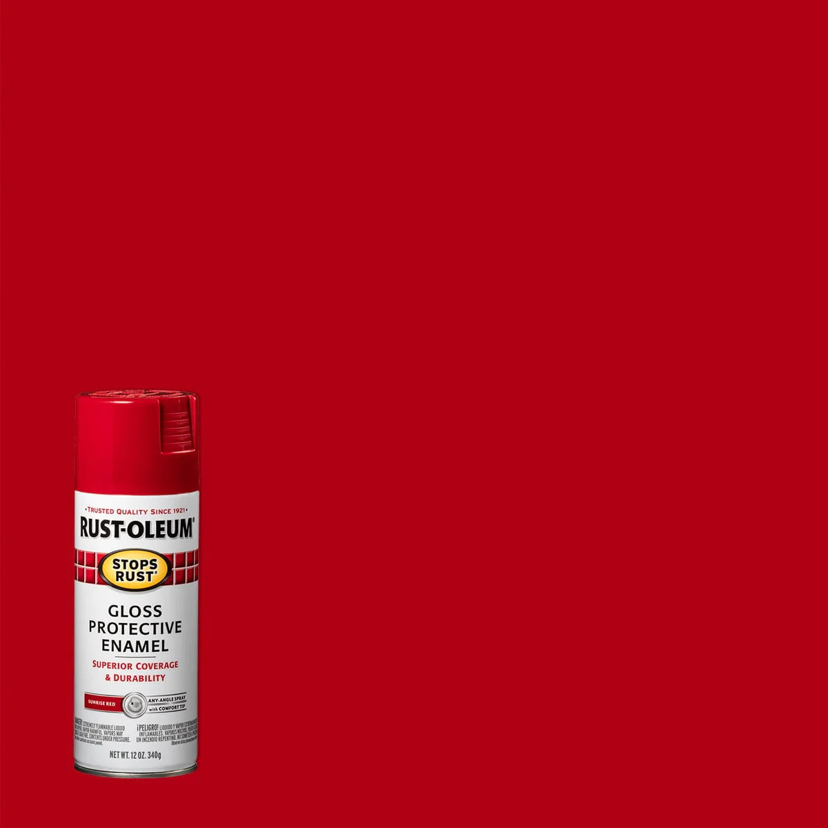 Clear Satin Enamel Spray Paint, 12 oz A660