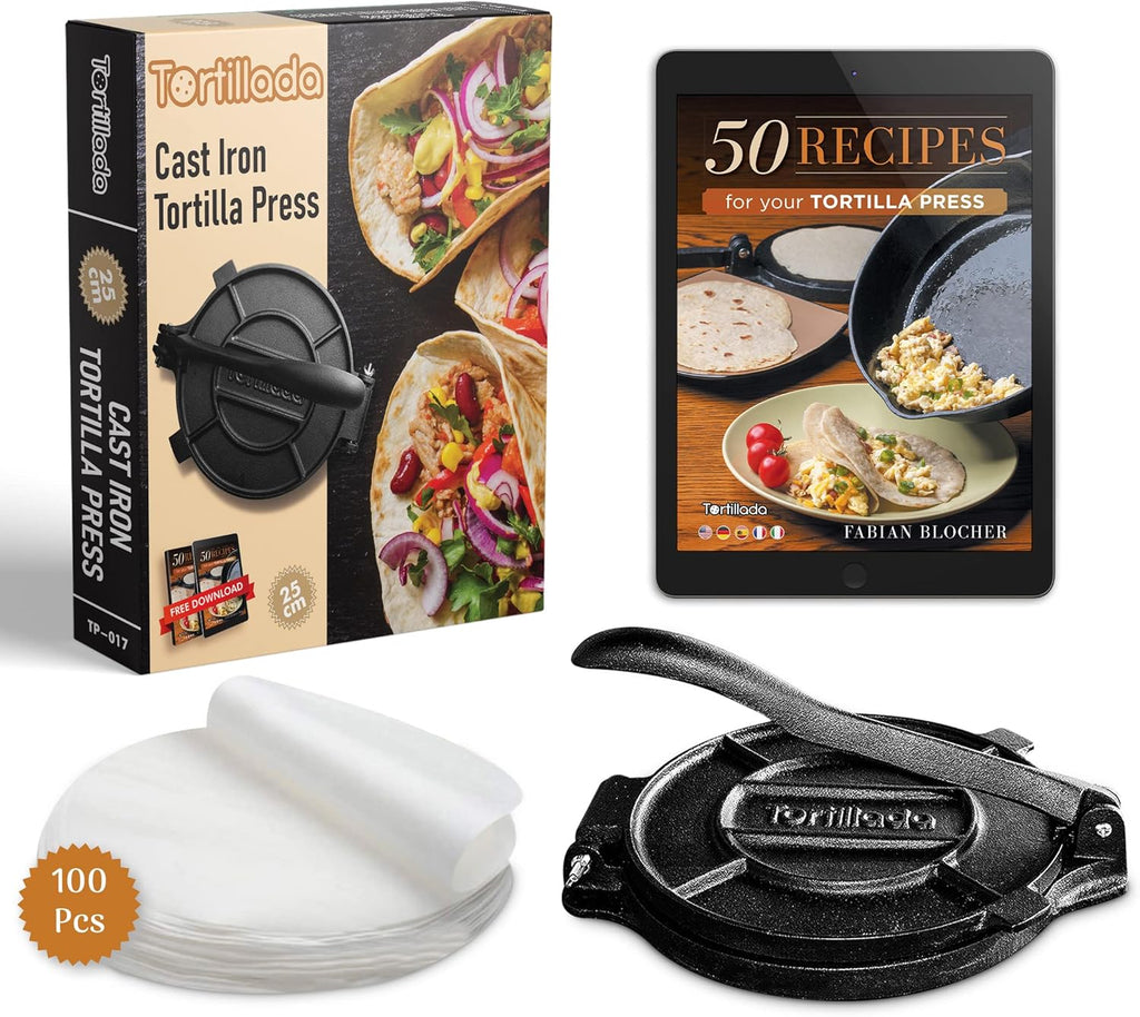 10 inch Cast Iron Tortilla Press O497234