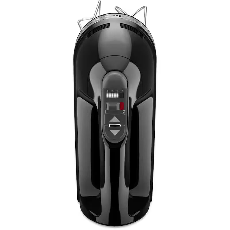 Onyx Black Hand Mixer with Beater and Whisk Attachments L864