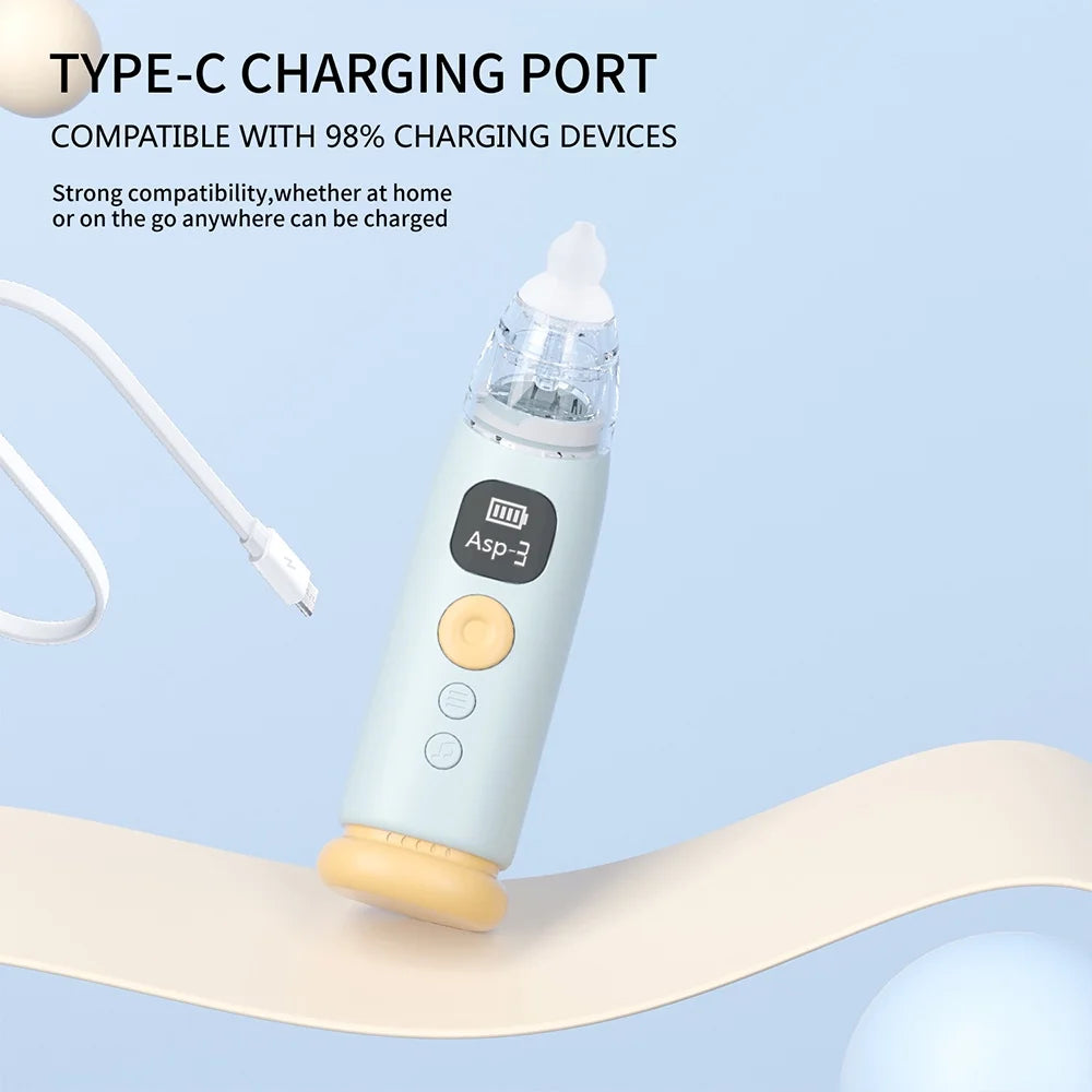 Electric Baby Nasal Aspirator with 3 Suction Levels X530