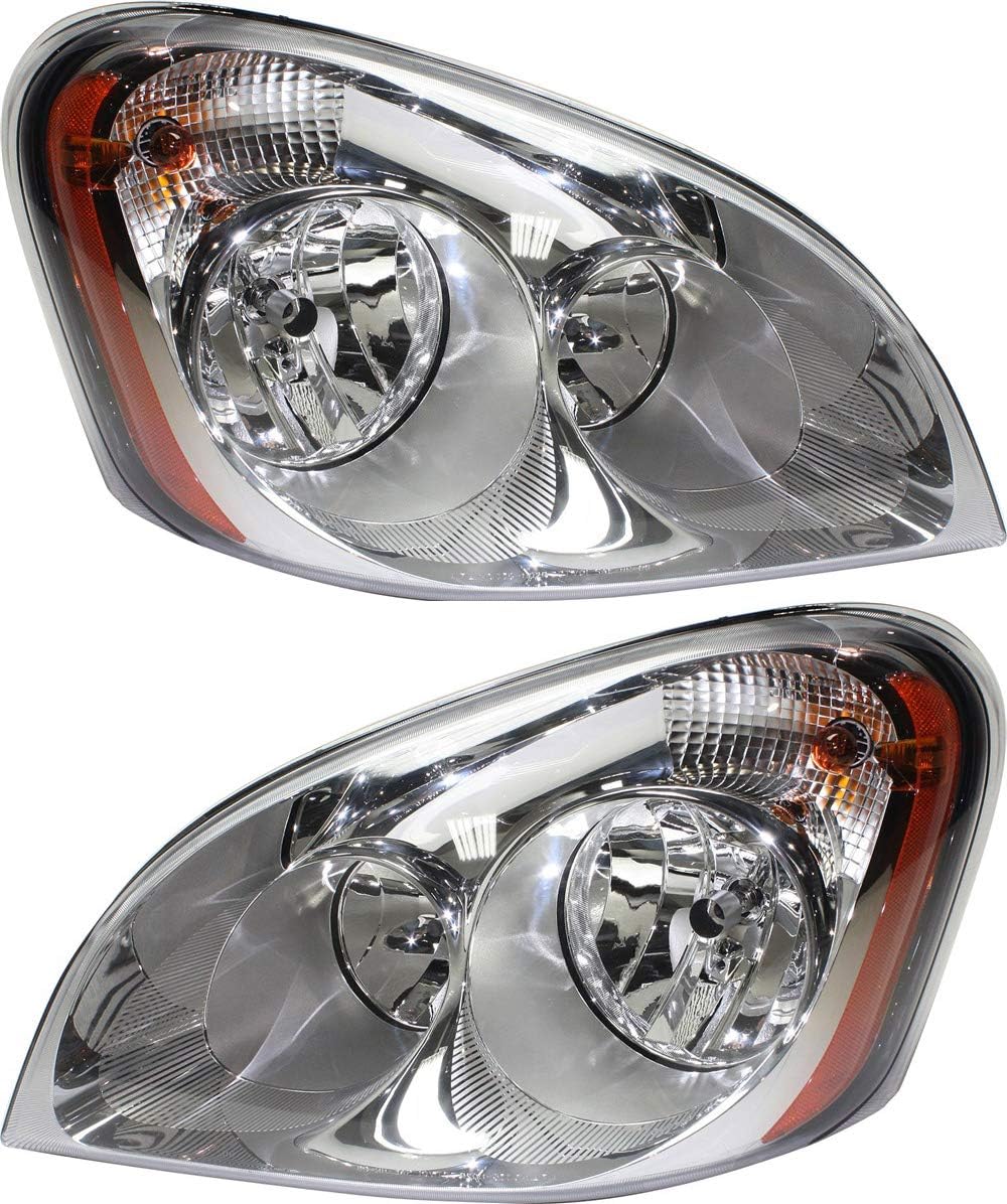Headlight Set Halogen with bulb(s) Q242