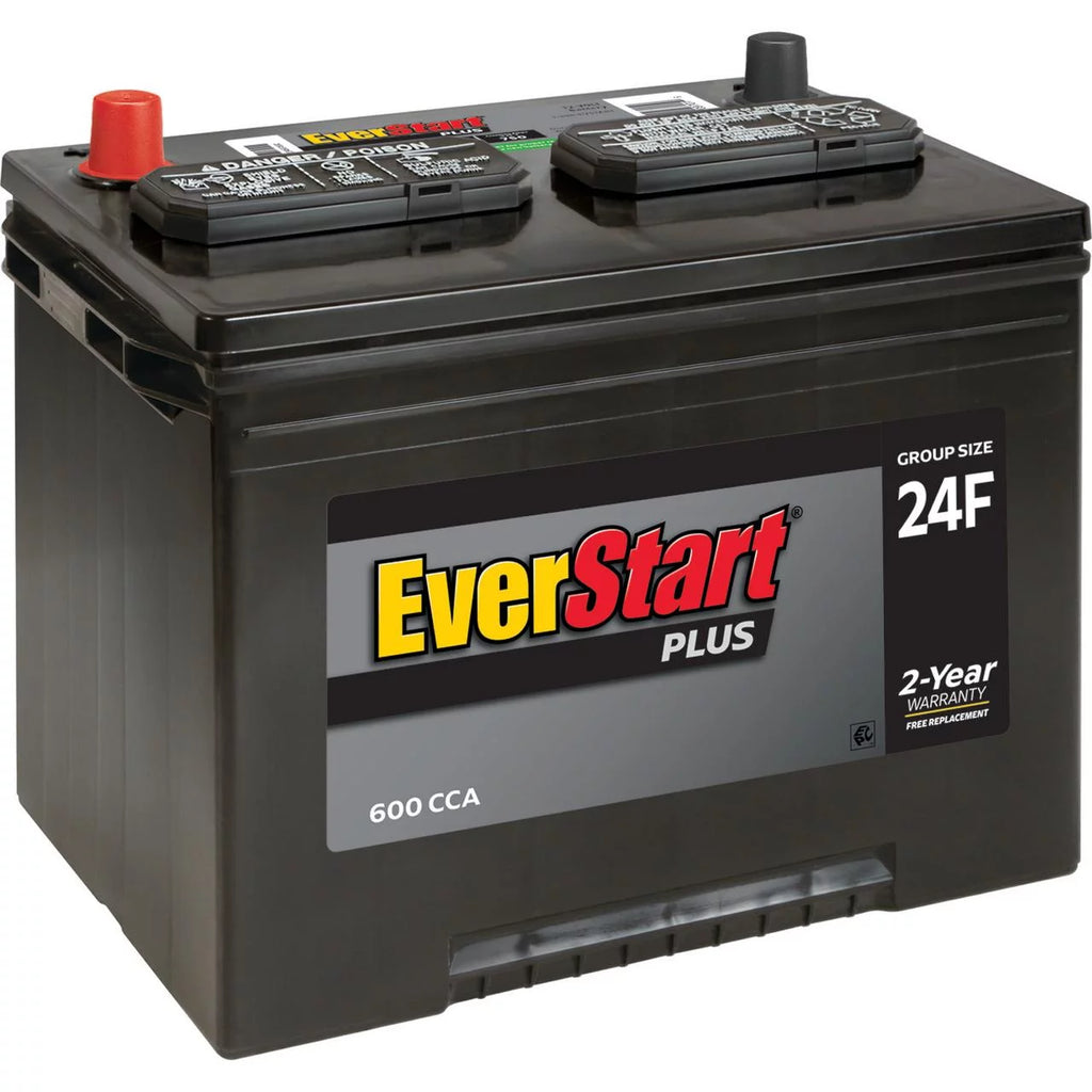 Lead Acid Automotive Battery Group Size 24F 12 Volt 600 CCA Z49793