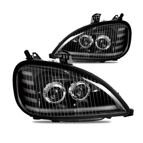 LED Projector Headlights with Sequential Turn Signals Z586