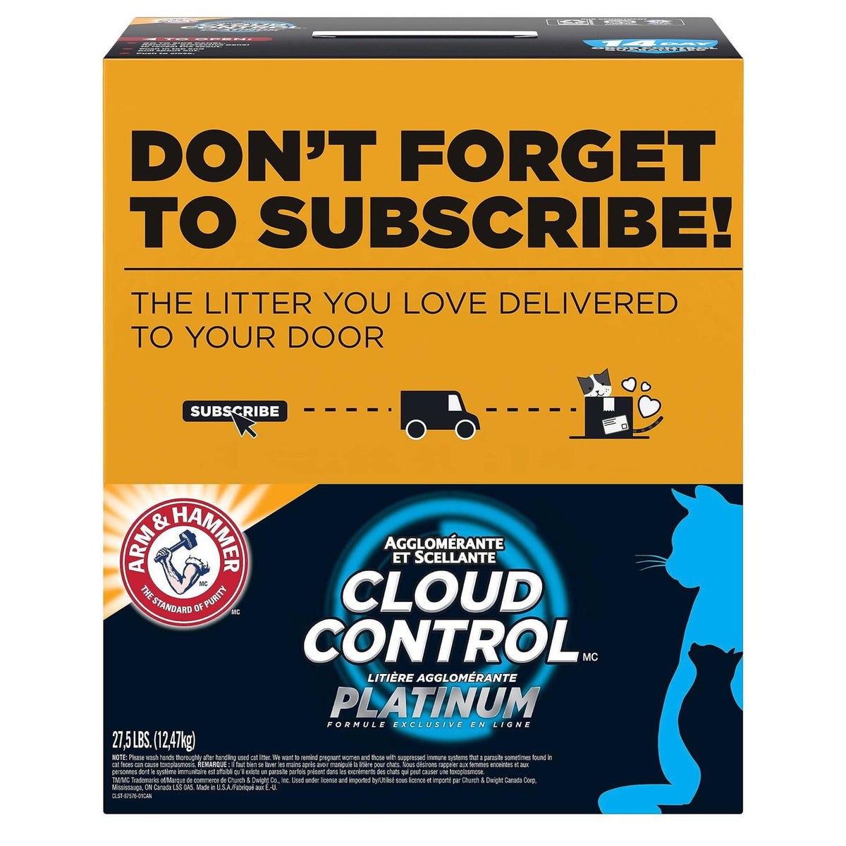 Cloud Control Platinum Clumping Cat Litter T116130