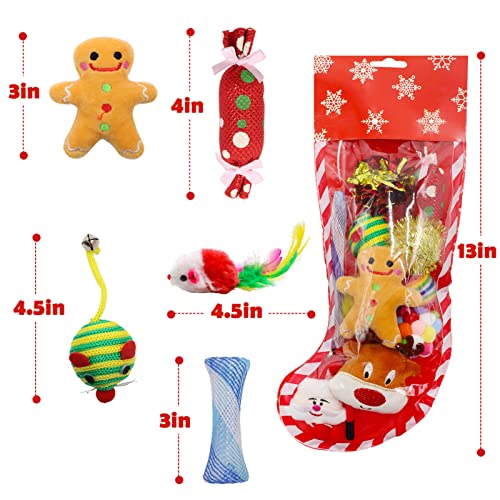 Christmas Dog Rope Toys and Bandana, 9Pcs Rope Chewing Toys X52230