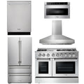 48 Dual Fuel Range, Range Hood, Refrigerator, Dishwasher, Microwave S20178
