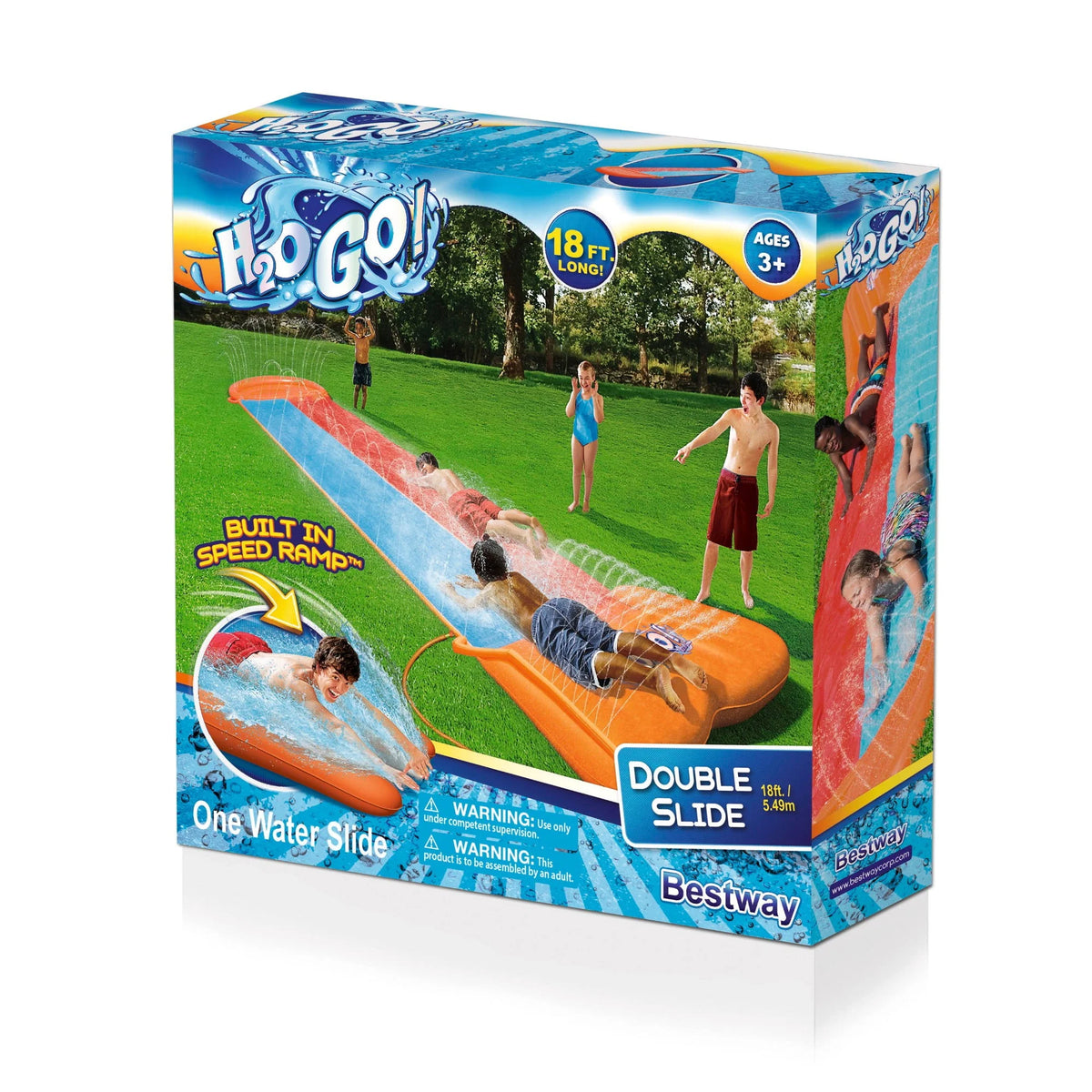 18' Inflatable Double Slide M355071