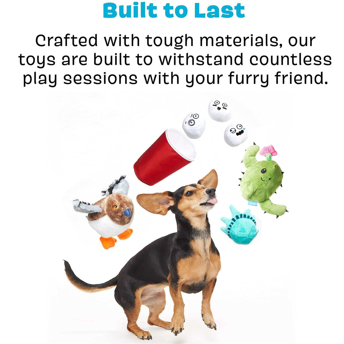 2 in 1 Interactive Plush Dog Toy B5474
