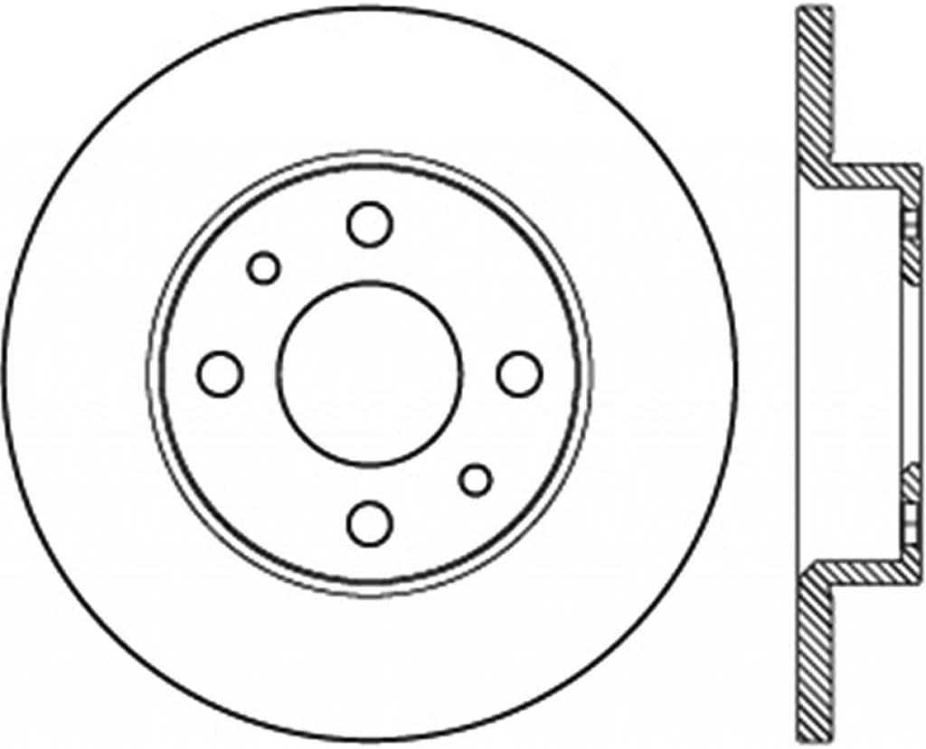 Sport Drilled & Slotted Brake Rotor D59715