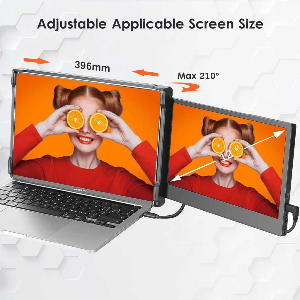 Laptop Screen Extender 12" Full HD IPS Dual Monitor A776