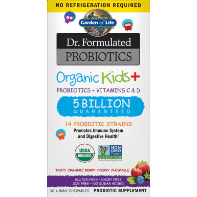 Organic Kids Probiotics Berry 30 chew O742774