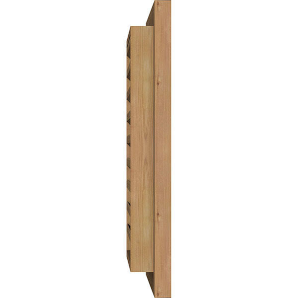 34x22W x 12x22H Vertical Gable Vent P32796