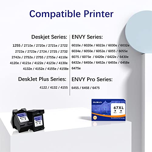 67XL Black/Tri-Color Ink Cartridges (2-Pack) Z819053
