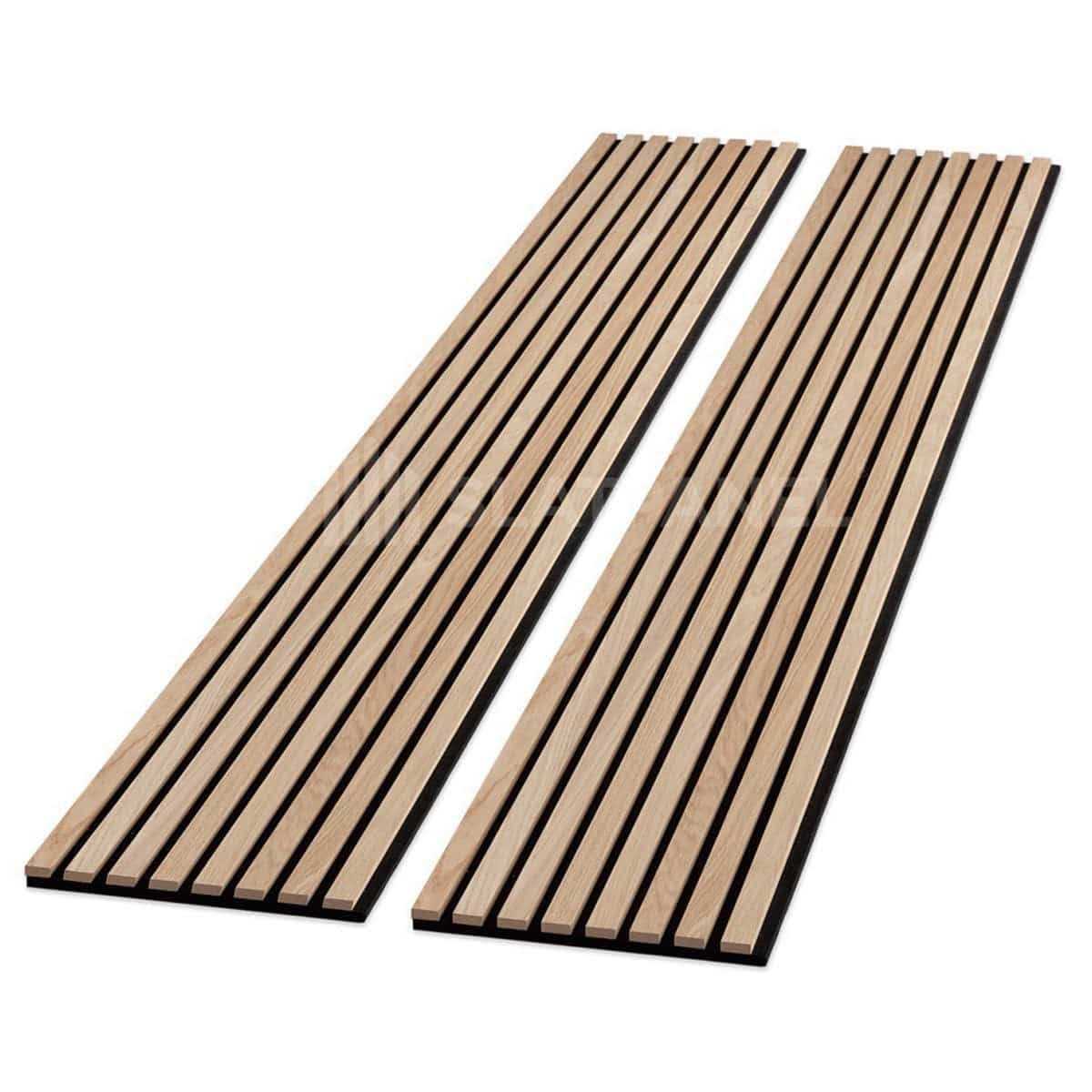 Oak Acoustic Slat Wood Wall Panels D58379