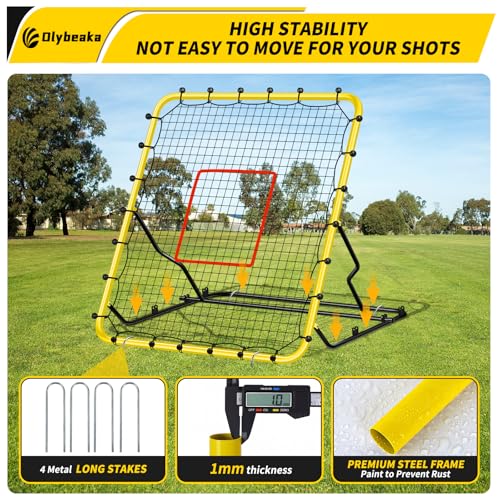 48" x 52" Baseball & Softball Rebounder Net with Carry Bag U768475