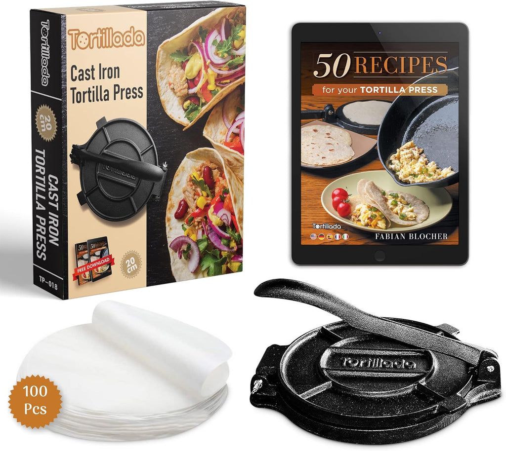 10 inch Cast Iron Tortilla Press O497234