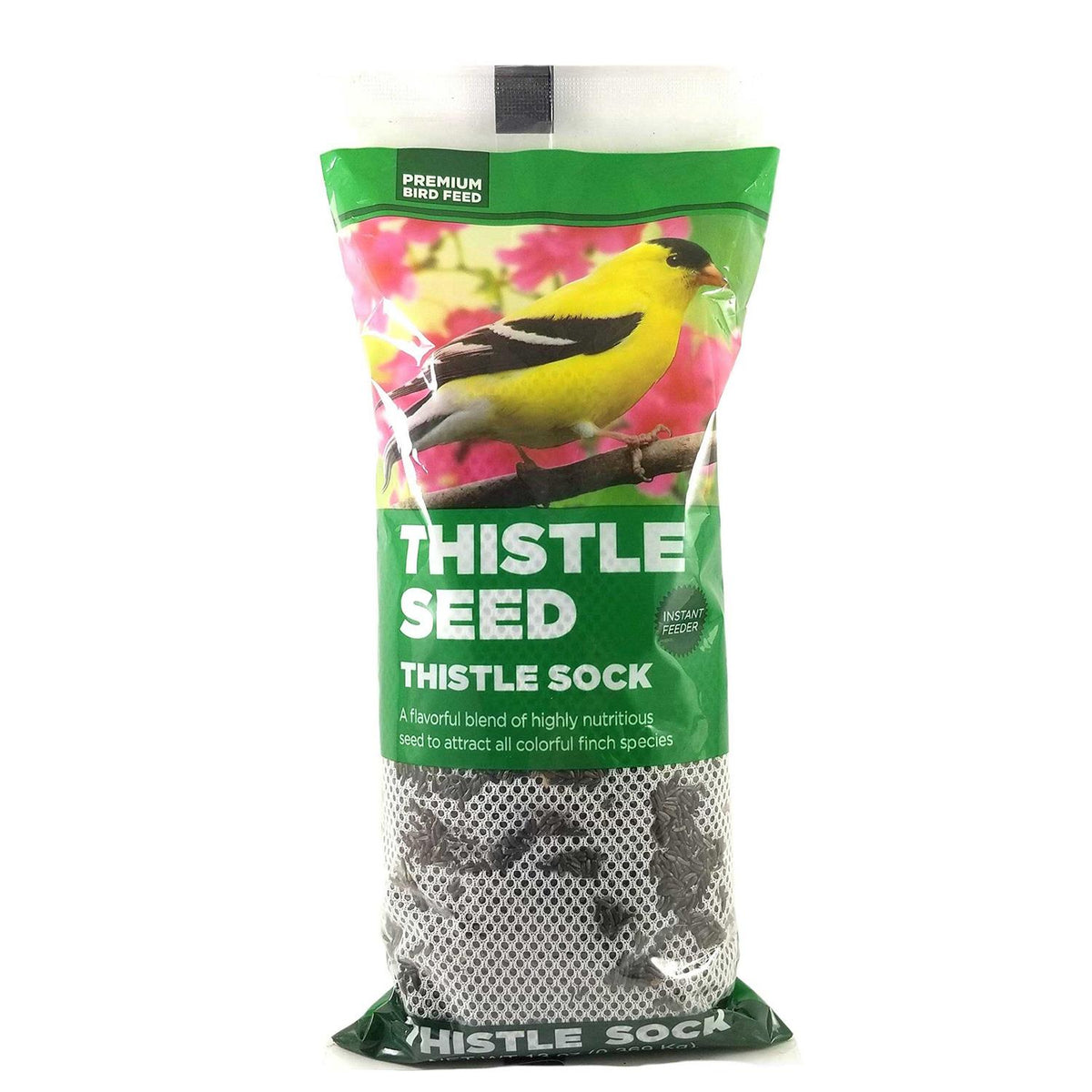 Feeder Sock Filled with Thistle Seeds Q1998