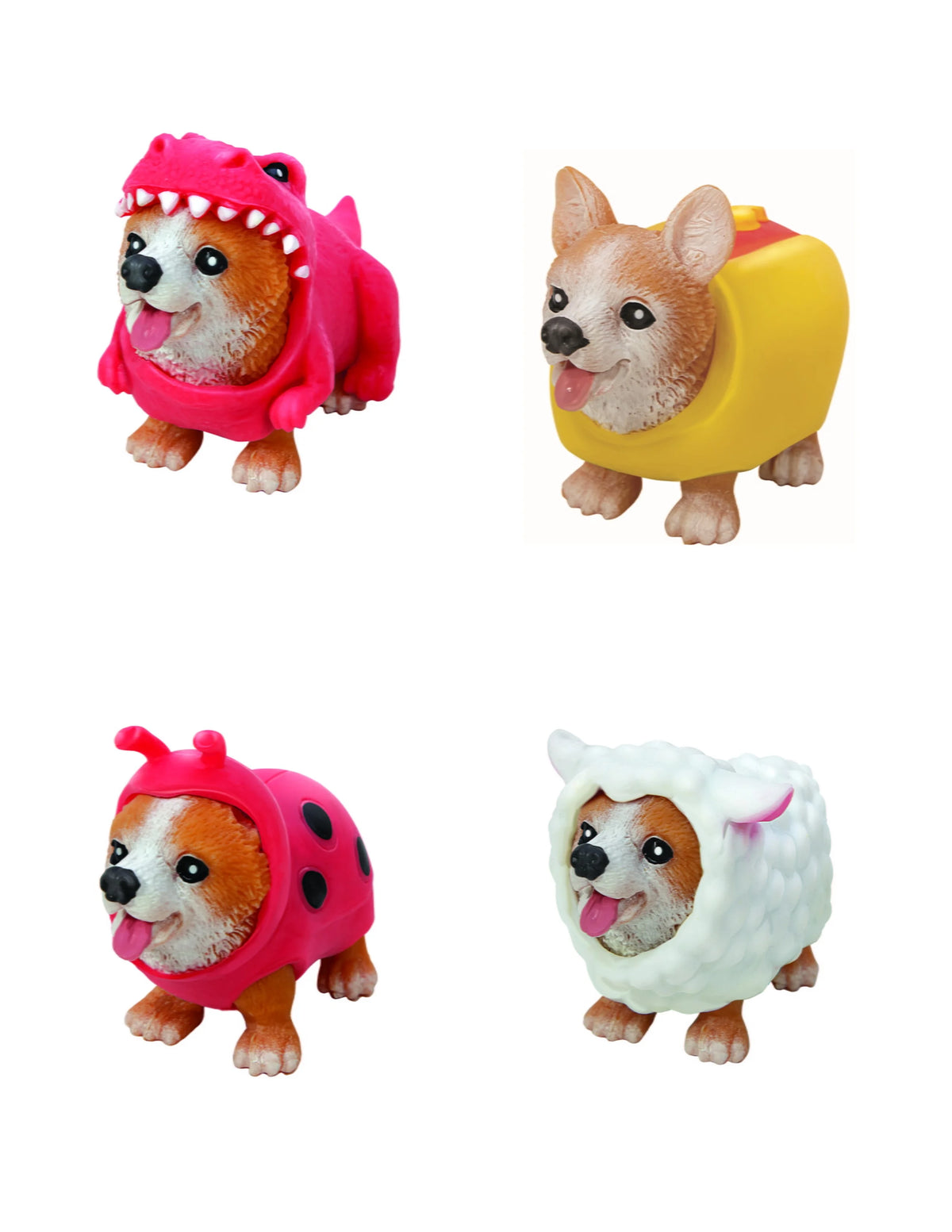 Multicolor Party Puppies Novelty Gag Toys E9604