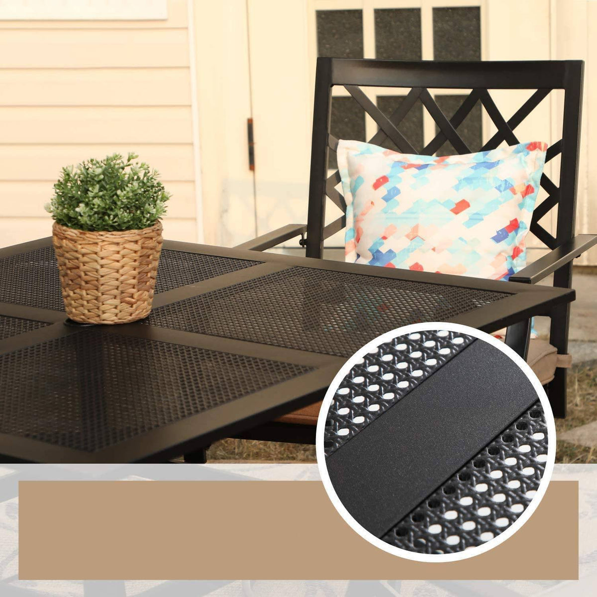 Square Patio Bistro Table H778548