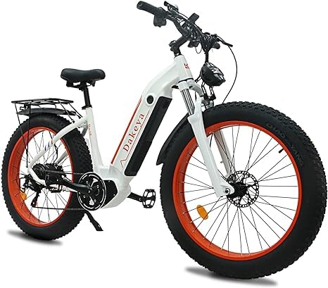 Electric Bike, 1000W Brushless Motor, 48V 15AH Removable Battery, 26" x 4.0 Fat Tire, 7-Speed Gear, LCD Digital Display J54537
