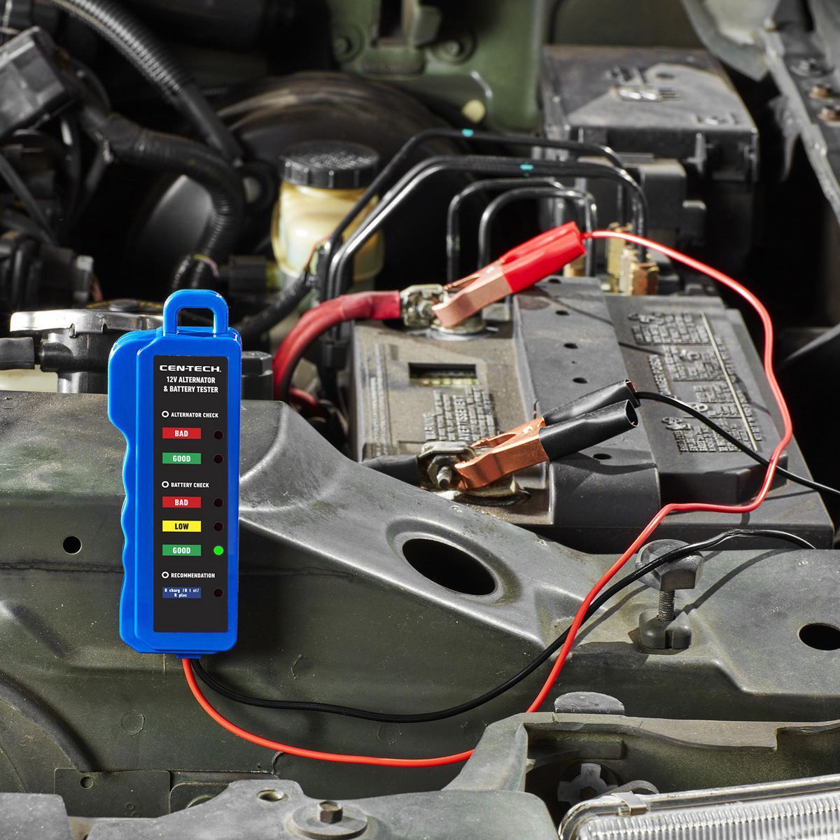 12V Alternator/Battery Checker F298