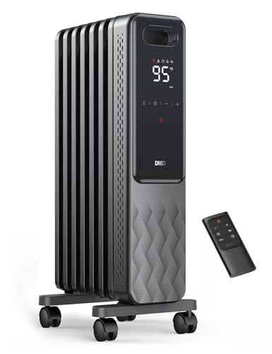 1500W Oil Filled Radiator Heater with Remote Control L366