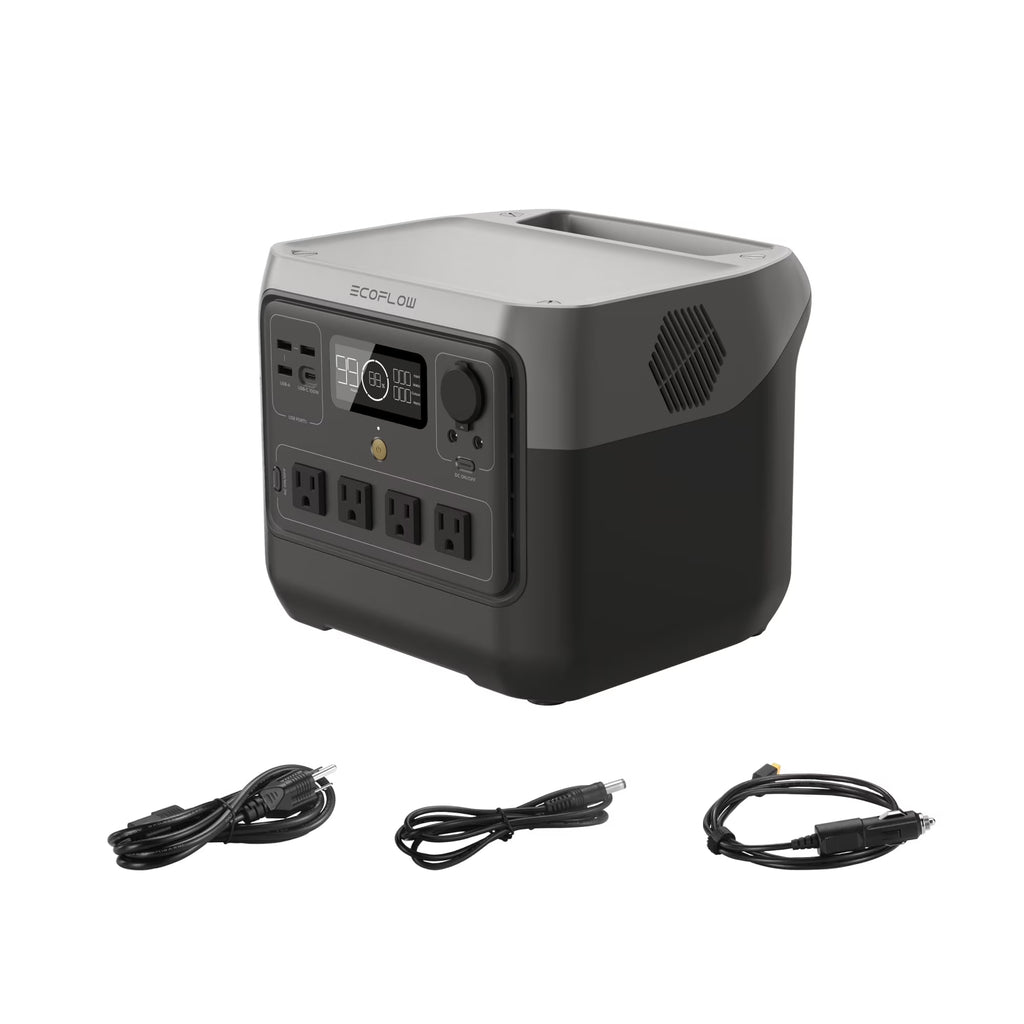 Portable Power Station 770Wh LiFePO4 Battery 1600W AC Outlets Z60083