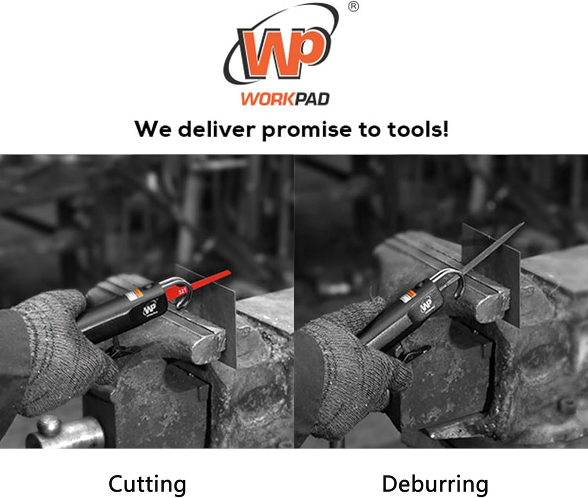 Air Body Saw Pneumatic Reciprocating Saw Mini Tool, 5pcs 24T & 32T saw, 5pcs Filer set, Pack of 2 N958