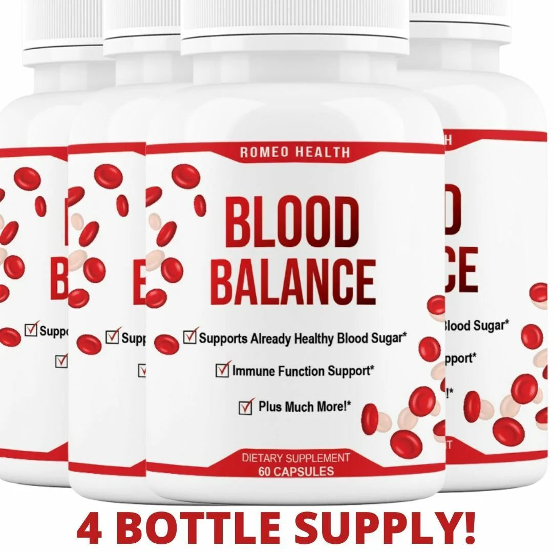 4 Pack Blood Sugar Support M2408