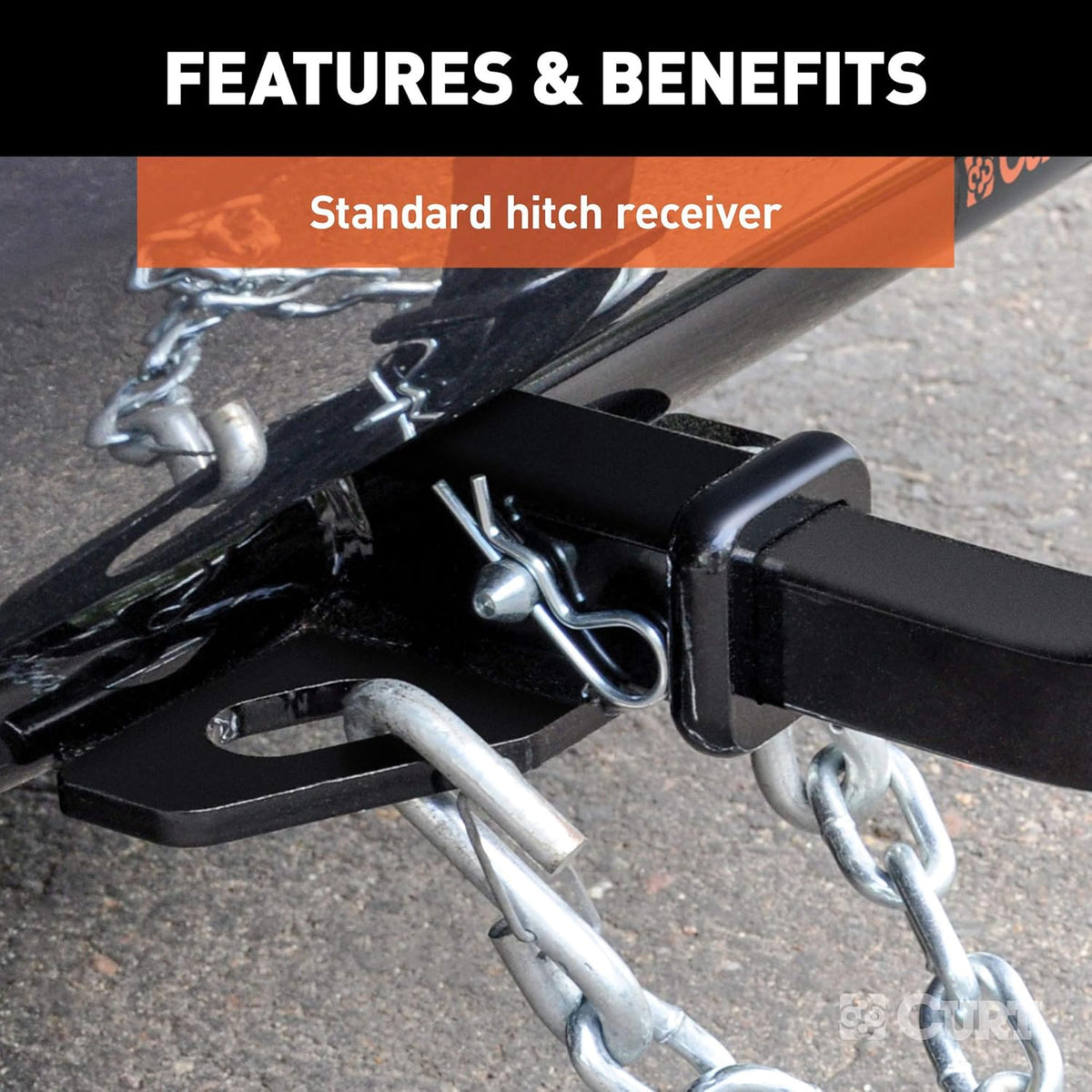 Class 1 Trailer Hitch with Ball Mount, 1-1/4-In Receiver R662