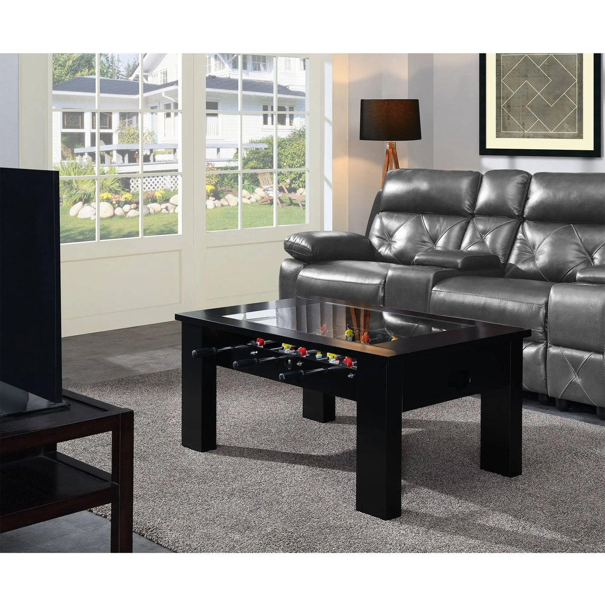 Black Foosball Table Q7236