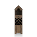Rustic Wood Wine Storage Cabinet G751