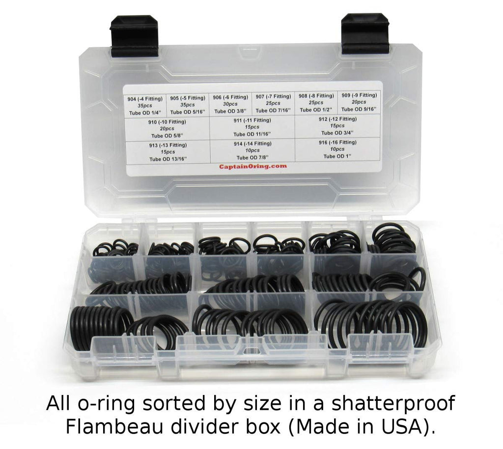 SAE 900 O-Ring Seal Kit 255 Piece Kit F350531