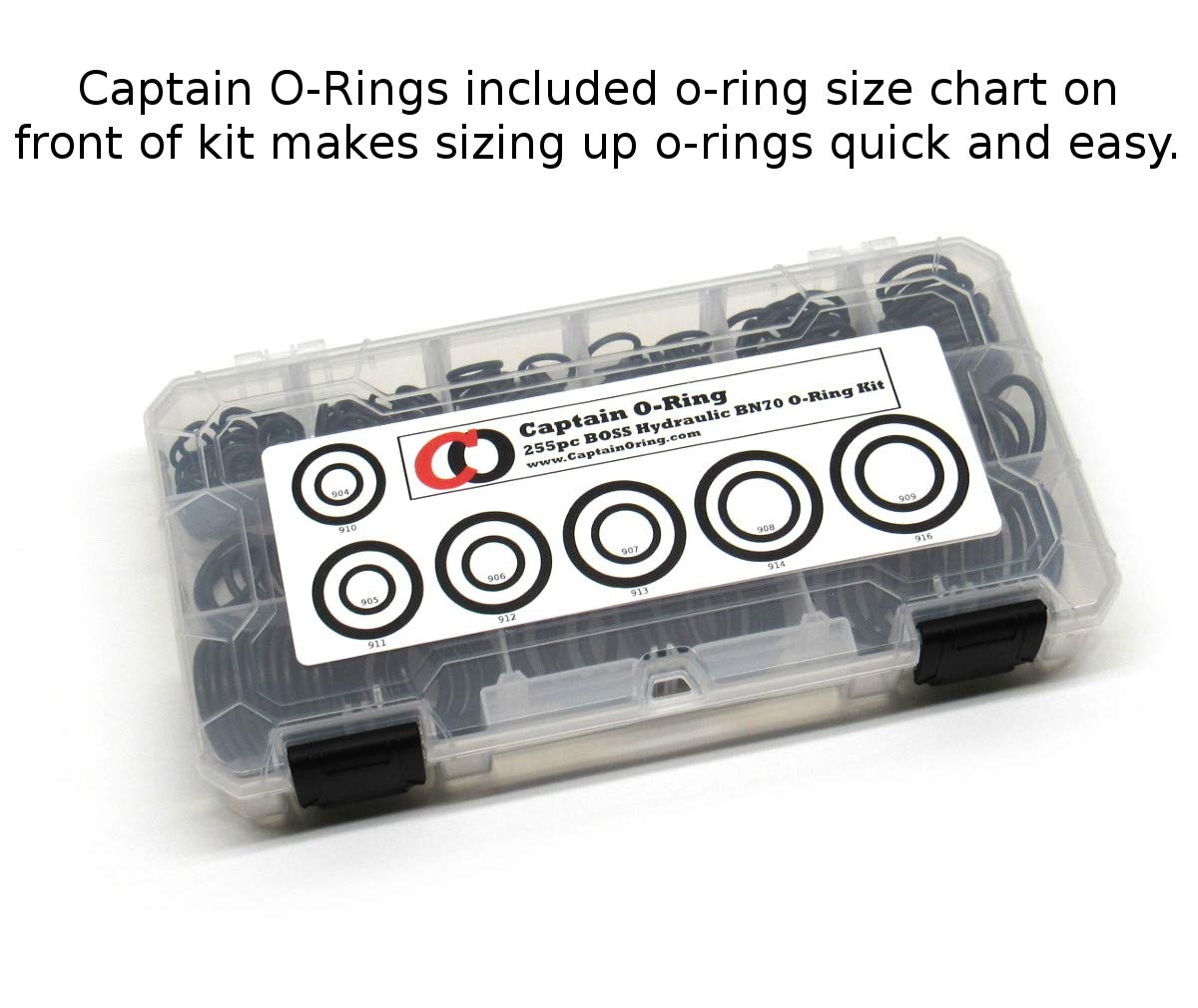 SAE 900 O-Ring Seal Kit 255 Piece Kit F350531