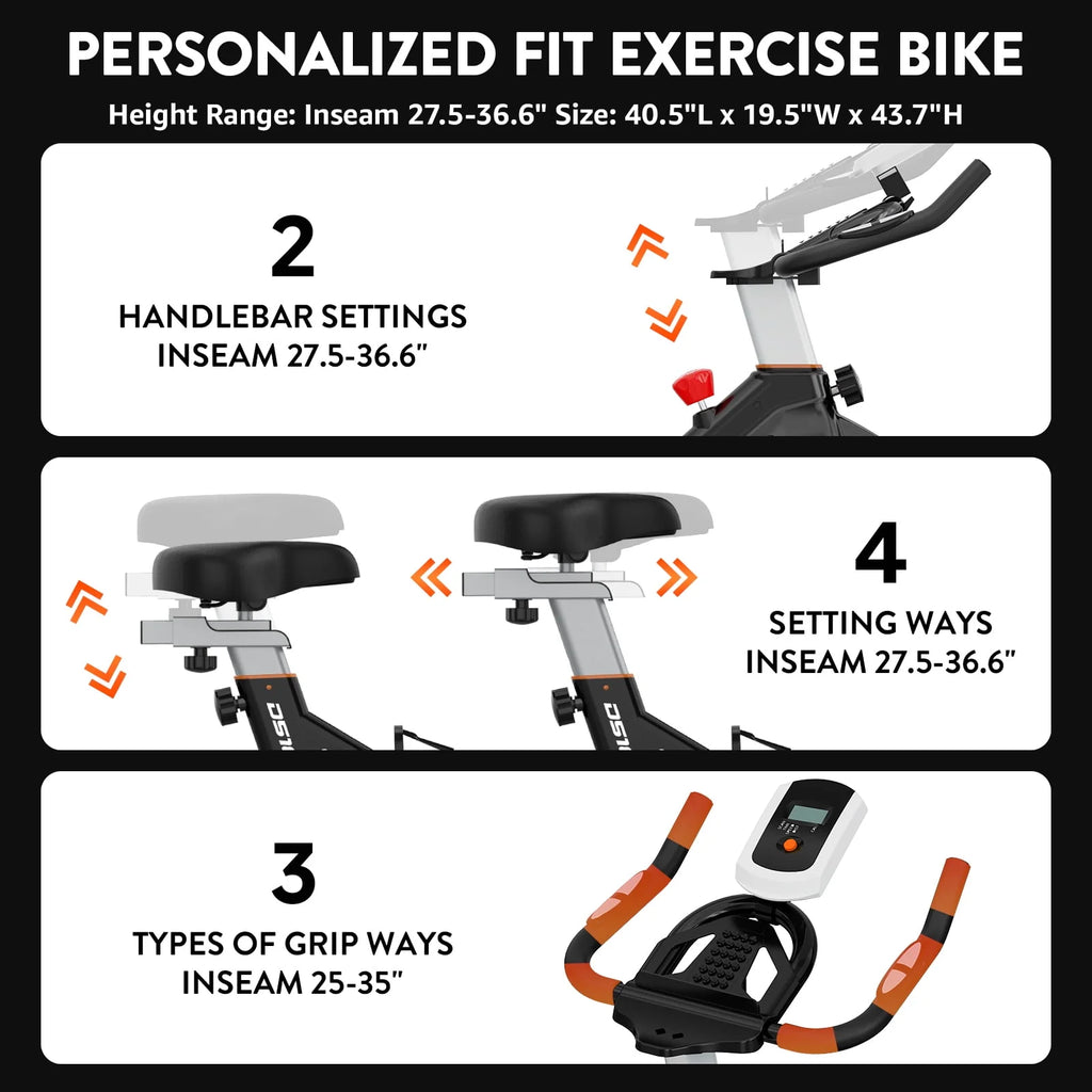 Magnetic Exercise Bike Indoor Cycling Bike Z791