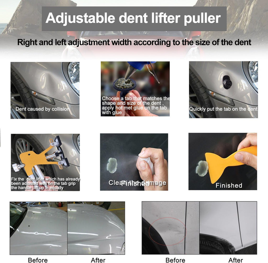 Adjustable Golden Dent Puller Kit Q88332