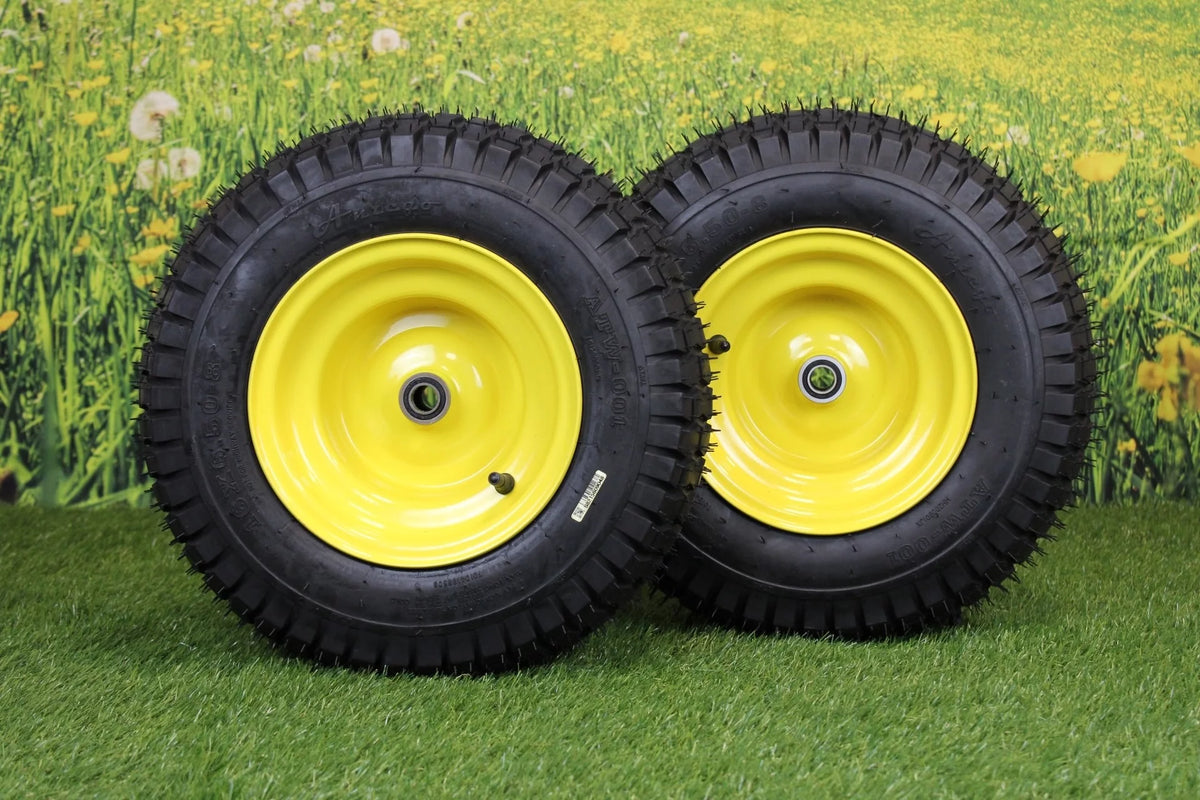 16x6.50-8 Lawn & Garden Mower Tires & Wheels Set of 2 P31796
