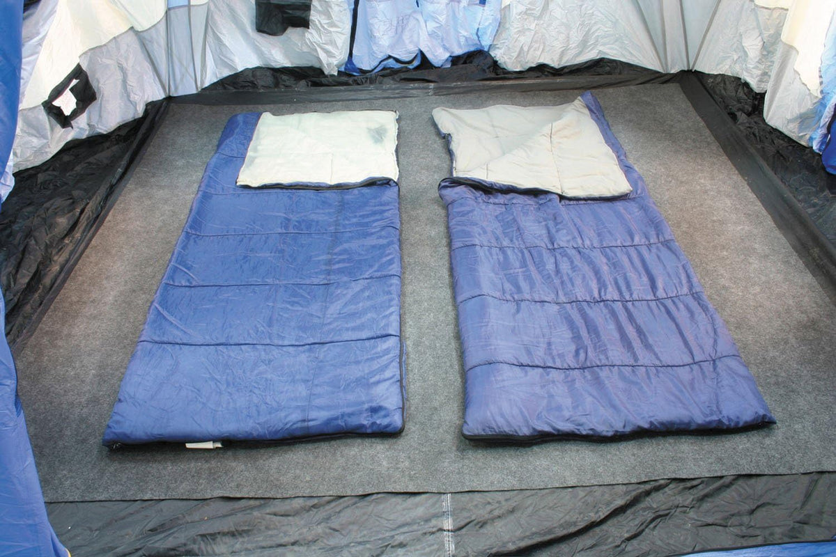 Camping Tent Carpet Mat, 7'4 x 8'4 Pack of 2 R403