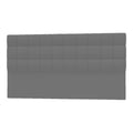Black Wood & Fabric King Size Headboard E2121