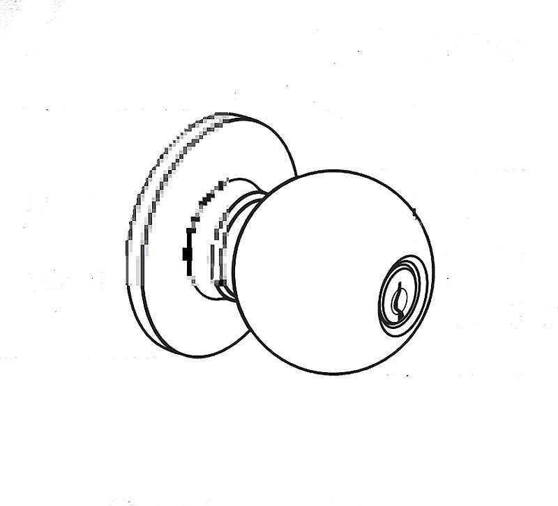 Cylindrical Lock F582