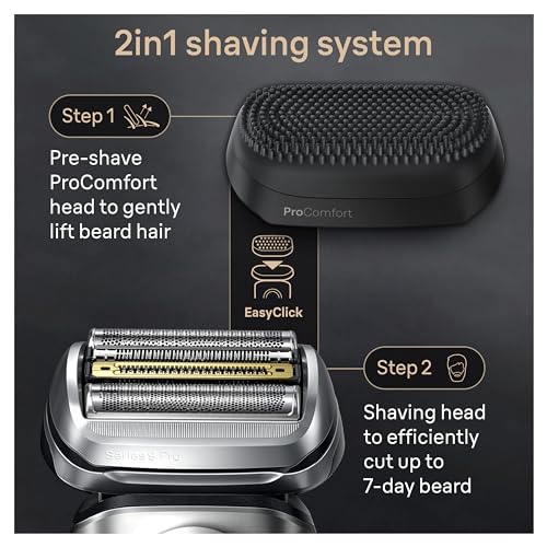 Electric Razor with 5 Pro Shaving Elements and ProComfort Head, 6in1 SmartCare Center, Charging Stand U680