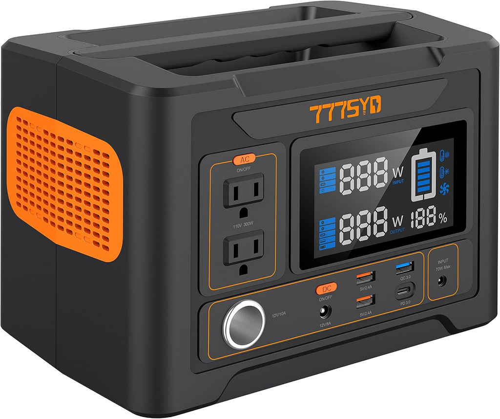 Portable Power Station 300W 416Wh Lithium Battery Pack K145337