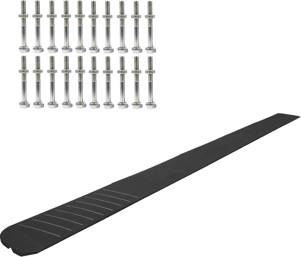 5 Pack Heavy Duty Rubber Driveway Ramps K52799