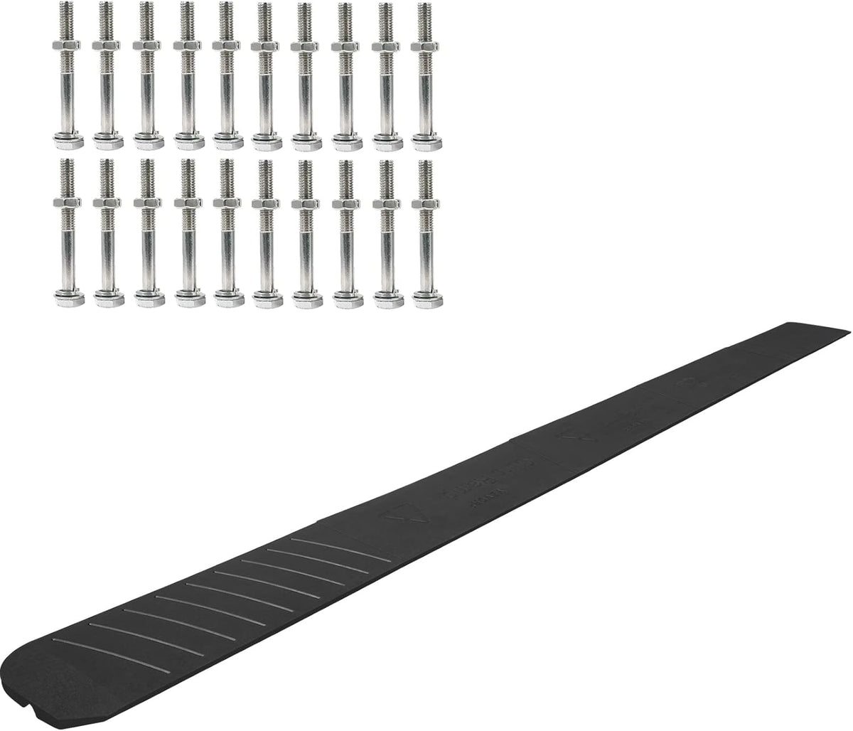5 Pack Heavy Duty Rubber Driveway Ramps K52799